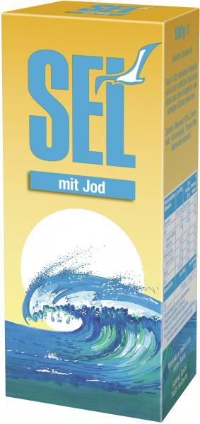 Sel Speisesalz mit Jod von Sel