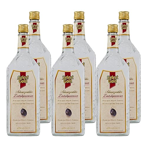 Select Gold Schwarzwälder Zwetschgenwasser (6 x 0,7L) von Select Gold