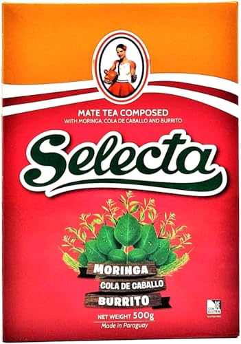 Mate Tee Selecta Compuesta - Moringa, Cola de Caballo y Burrito - 500g von Selecta