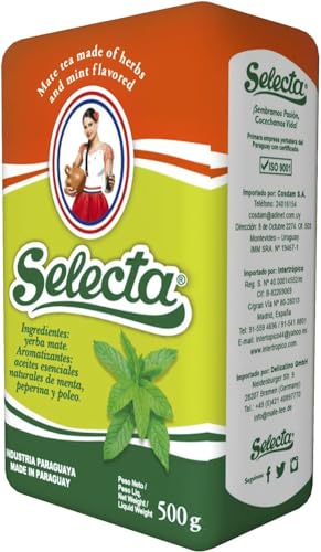 Selecta Compuesta Menta, Peperina y Poleo - Mate Tee aus Paraguay 500g von Selecta