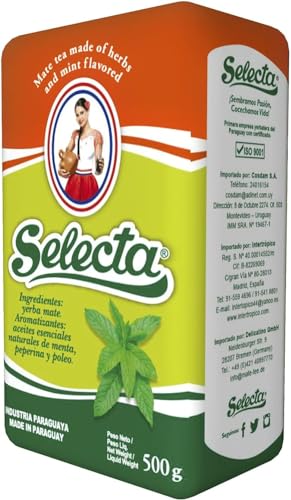Selecta Compuesta Menta, Peperina y Poleo - Mate Tee aus Paraguay 500g Selecta Compuesta Menta, Peperina y Poleo - Mate Tee aus Paraguay 500g von Selecta