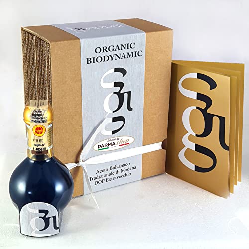 Traditioneller Balsamico-Essig auf Modena g.U - Biologisch - Biodynamisch - Extravecchio - Älter als 25 Jahre - Italien von Selected by PARMAshop