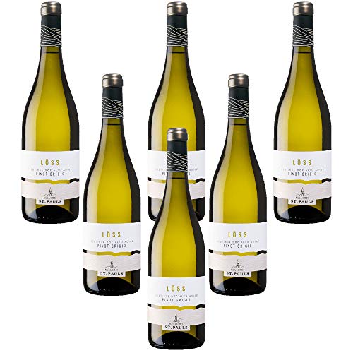 Löss Pinot Grigio Südtirol Doc Italianischer Weißwein Kellerei St.Paul (6 flaschen 75 cl.) von Selektionen