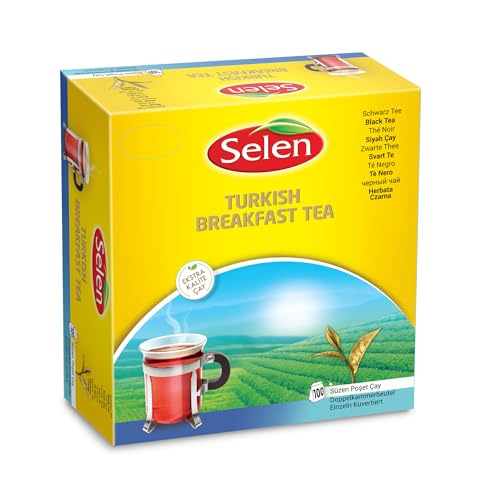 SELEN Turkish Breakfast Tea, 100 kuvertierte Teebeutel von Selen