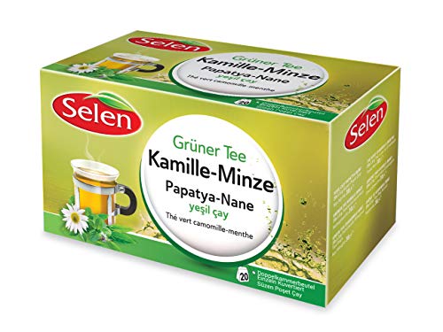 Selen Grüner Tee Kamille-Minze 20 Teebeutel von Selen