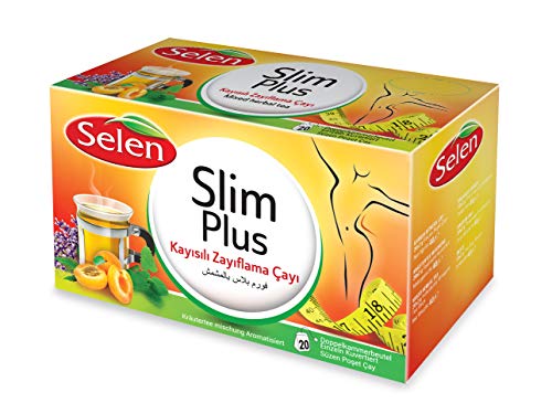 Selen Slim Plus Aprikose Kräutertee 20 Teebeutel von Selen