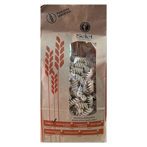 Pasta aus Hartweizen Molino Tuili Fusilli 500 g von Selet Molino Tuili