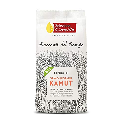 Khorasan-Weizenmehl KAMUT Racconti del Campo 500g - Selezione Casillo Khorasan-Weizenmehl KAMUT Racconti del Campo 500g - Selezione Casillo von Selezione Casillo