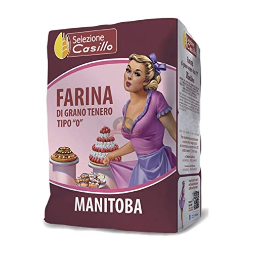 Manitoba Mehl 3 kg - Selezione Casillo - 4 Stück Karton von Selezione Casillo