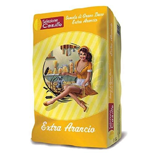 Orange Hartweizengrieß - Extra 25 kg - Selezione Casillo Orange Hartweizengrieß - Extra 25 kg - Selezione Casillo von Selezione Casillo