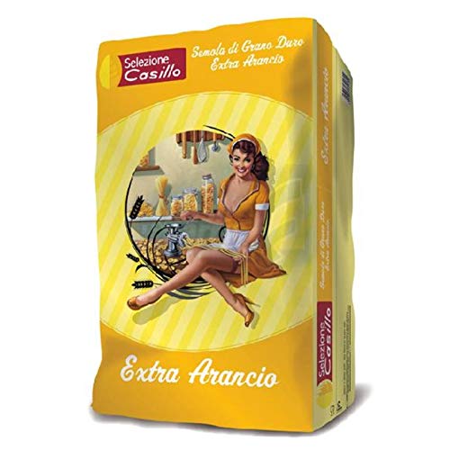 Orange Hartweizengrieß - Extra 25 kg - Selezione Casillo von Selezione Casillo