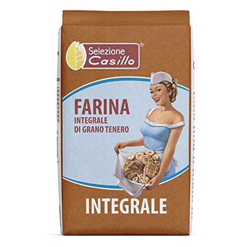 Vollkornmehl 1kg -Selezione Casillo - 10 Stück Karton von Selezione Casillo