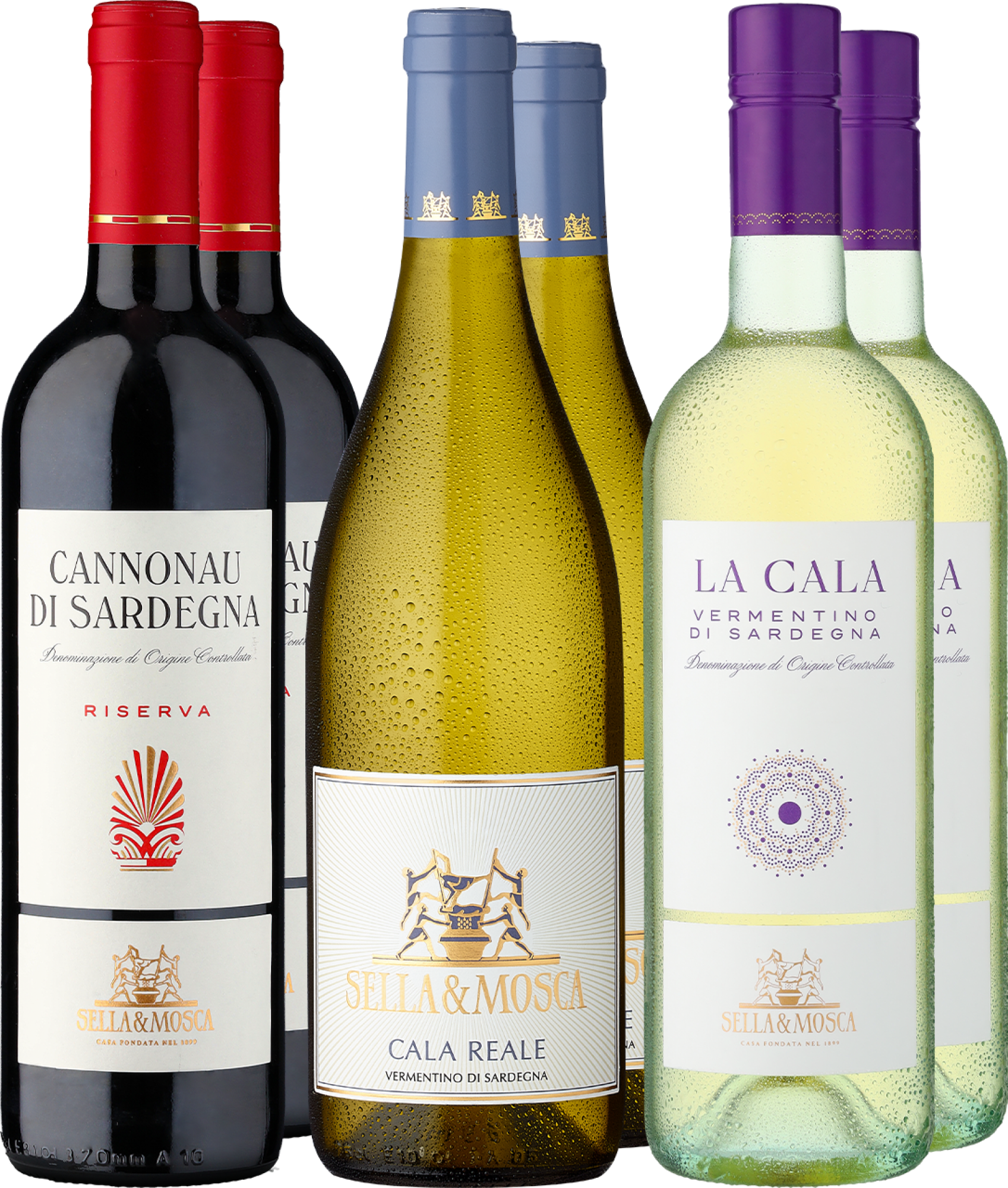 6er-Probierpaket »Sella & Mosca Kennenlernpaket« 6er-Probierpaket »Sella & Mosca Kennenlernpaket« von Sella & Mosca