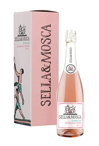 Sella & Mosca Torbato Brut Boxed Rosè di Sardegna, Torbato, Unaromatisierter Wein, Plant Based - 1 Flasche 750 ml Sella & Mosca Torbato Brut Boxed Rosè di Sardegna, Torbato, Unaromatisierter Wein, Plant Based - 1 Flasche 750 ml von Sella & Mosca