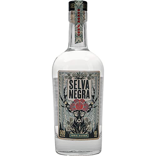 Selva Negra Agavenschnaps aus Deutschland | Agaven Spirituose aus Salmeane Agave | 46% Vol. Alkohol (1 x 0,5 Liter) von Selva Negra