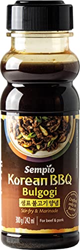 Sempio Koreanische Bulgogi Marinade Sauce (300g) - Authentischer Süß & Herzhafter Geschmack. Ideal für Koreanisches BBQ, Rippchen, Fleisch & Mehr Sempio Koreanische Bulgogi Marinade Sauce (300g) - Authentischer Süß & Herzhafter Geschmack. Ideal für Koreanisches BBQ, Rippchen, Fleisch & Mehr von Sempio