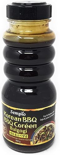 Sempio - Bulgogi - Soja- und Obstmarinade - Koreanische Barbecue-Sauce - Der beste Weg, Ihren Mahlzeiten eine besondere Note zu verleihen - 900 Gramm Sempio - Bulgogi - Soja- und Obstmarinade - Koreanische Barbecue-Sauce - Der beste Weg, Ihren Mahlzeiten eine besondere Note zu verleihen - 900 Gramm von Sempio