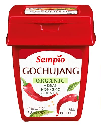 Sempio Gochujang Hot Pepper Paste Korean Chili Paste Gluten Free 250g Chilli & Hot Pepper Sauce von Sempio