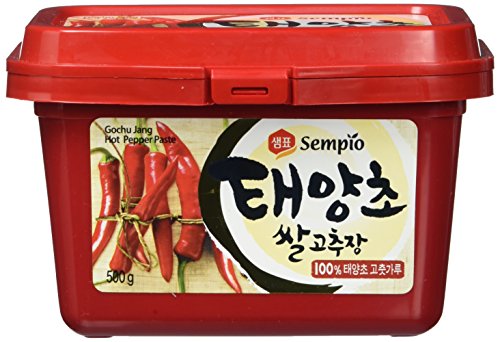 Sempio Paprika Paste, scharf, 3er Pack (3 x 500 g Packung) von Sempio