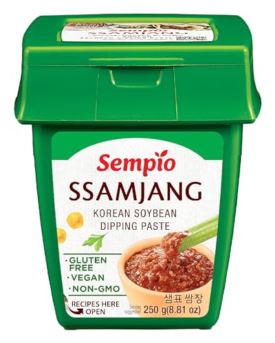 Sempio Vegan Ssamjang Glutenfreie koreanische Sojabohnen-Dip-Paste, 250 g von Sempio