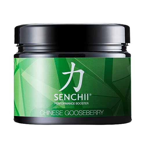 SENCHII Chinese Gooseberry Gaming Booster, 40 Portionen (a 8g), 200mg Koffein, Energy-Drink für Gamer, wenig Zucker, Vegan und erfrischend. von SenChii