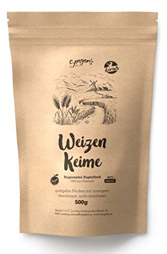 Senger's 3 kg Weizenkeime frisch, roh, vegan, proteinreich Natur aus Österreich Superfood (3 KG) von Senger's