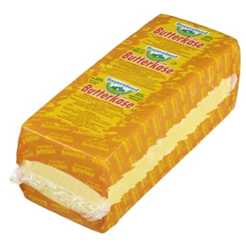 Bayernland Butterkäse 55% Fett ca. 3,0-3,3 kg Stück Bayernland Butterkäse 55% Fett ca. 3,0-3,3 kg Stück von Senner-Alpkäse-Classic-Box