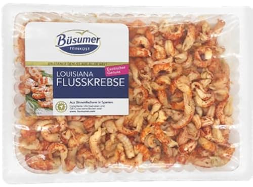 Büsumer ASC Flusskrebsfleisch - 1 x 500 g Packung von Senner-Alpkäse-Classic-Box