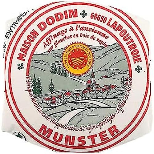 Dodin Munster AOP 500 g französischer Weichkäse 50% Dodin Munster AOP 500 g französischer Weichkäse 50% von Senner-Alpkäse-Classic-Box