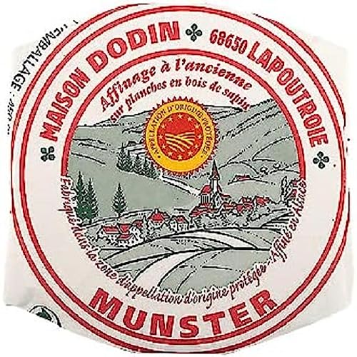 Dodin Munster AOP 500 g französischer Weichkäse 50% von Senner-Alpkäse-Classic-Box
