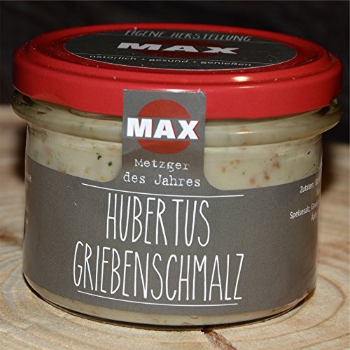 Max-Metzger Hubertus Griebenschmalz 2x(180g Glas) vom Metzger des Jahres von Senner-Alpkäse-Classic-Box