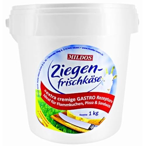 Mildos Ziegenfrischkäse extra cremig 1 kg Mildos Ziegenfrischkäse extra cremig 1 kg von Senner-Alpkäse-Classic-Box