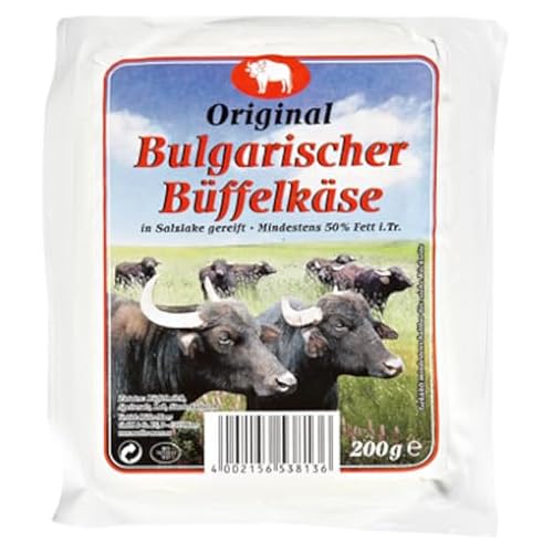 Original Bulgarischer Büffelkäse in Salzlake gereift, Mind. 50% Fett i. Tr. 200 g von Senner-Alpkäse-Classic-Box