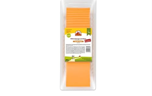 Wilmersburger Scheiben Vegan Cheddar Style 23% Kokosöl - 500 g Packung Wilmersburger Scheiben Vegan Cheddar Style 23% Kokosöl - 500 g Packung von Senner-Alpkäse-Classic-Box