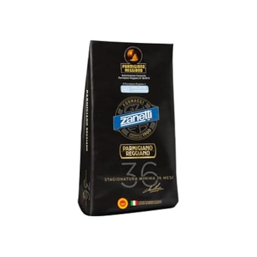 Zanetti Parmigiano Reggiano italienischer Hartkäse, 32% Fett, 36 Monate gereift, 1 kg Zanetti Parmigiano Reggiano italienischer Hartkäse, 32% Fett, 36 Monate gereift, 1 kg von Senner-Alpkäse-Classic-Box