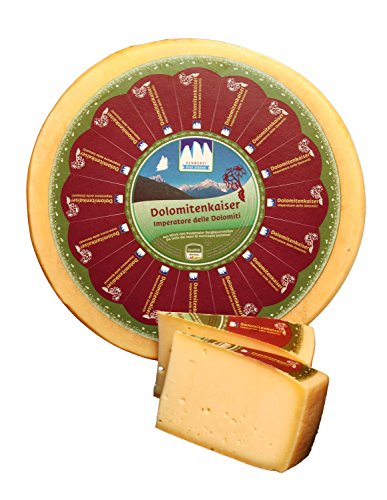 Käse Dolomitenkaiser Sennerei Drei Zinnen Form ca. 11 kg. Käse Dolomitenkaiser Sennerei Drei Zinnen Form ca. 11 kg. von Sennerei Drei Zinnen