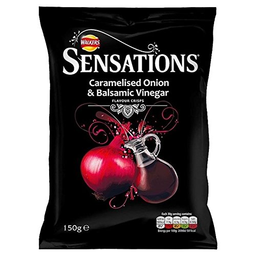 Empfindungen Karamellisierten Zwiebeln Und Balsamico-Essig Chips 150G von Sensations