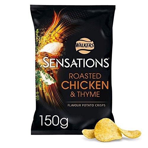 Sensations Roasted Chicken & Thyme Crisps 150g von Sensations
