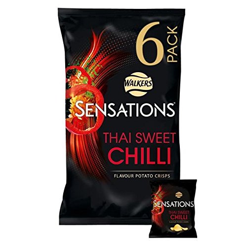 Sensations Thai Sweet Chilli Crisps 25g x 6 per pack von Sensations