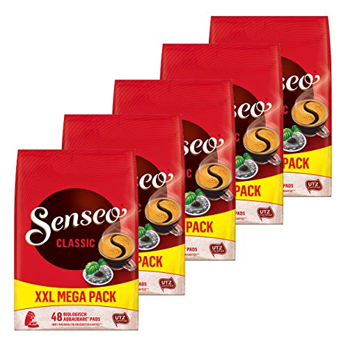 SENSEO Pads Classic Senseopads 240 Getränke Kaffeepads XXL Pack von Senseo