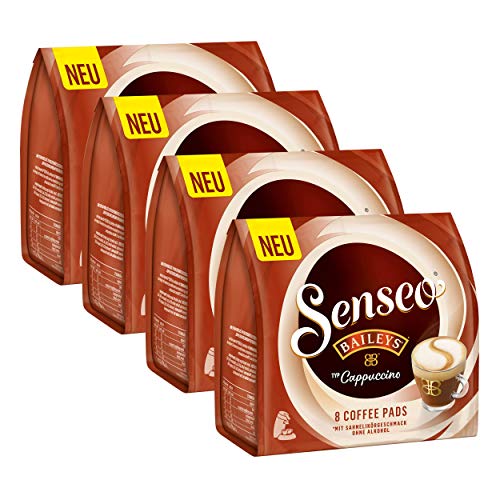 SENSEO Pads Typ Cappuccino Baileys Senseopads 32 Pads, 4er Pack, 4 x 8 Pads von Senseo