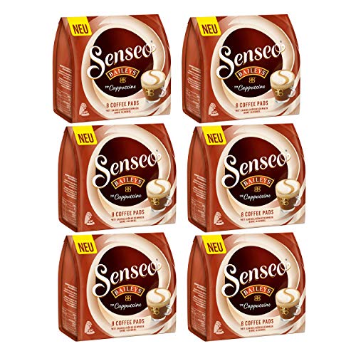 SENSEO Pads Typ Cappuccino Baileys Senseopads 48 Pads, 6er Pack, 6 x 8 Pads von Senseo