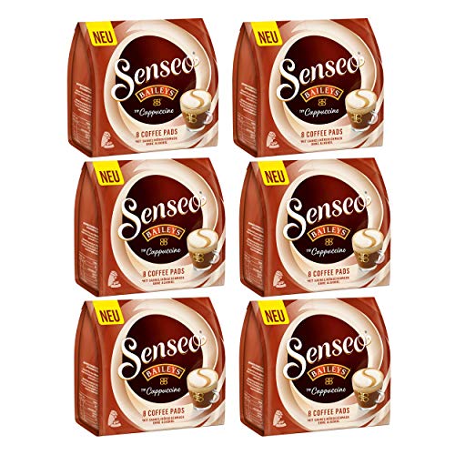 SENSEO Pads Typ Cappuccino Baileys Senseopads 48 Pads, 6er Pack, 6 x 8 Pads SENSEO Pads Typ Cappuccino Baileys Senseopads 48 Pads, 6er Pack, 6 x 8 Pads von Senseo