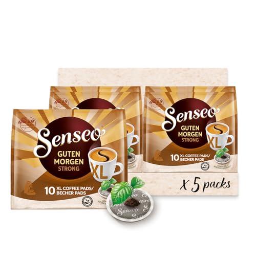Senseo Pads Guten Morgen Strong XL, 5 x 10 Getränke, 50 Kaffeepads von Senseo