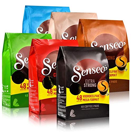 Senseo 48er Big Family Pack, Kaffeepads, 6 Sorten, 288 Pads / Portionen von Senseo
