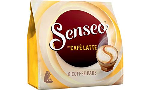 Senseo Kaffeepads ´CAFE LATTE´, Sie erhalten 1 Packung mit 8 Pads darin von Senseo
