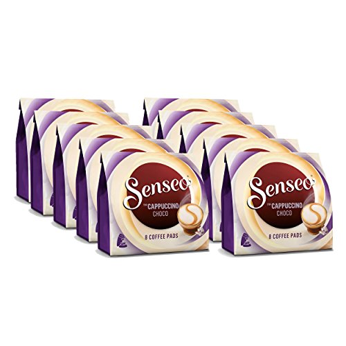 SENSEO Pads Typ Cappuccino Choco Senseopads 80 Getränke Kaffeepads Softpads Milk von Senseo