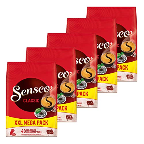 Senseo Kaffeepads Classic / Klassisch, 5er Pack à 48 Pads, 240 Pads von Senseo