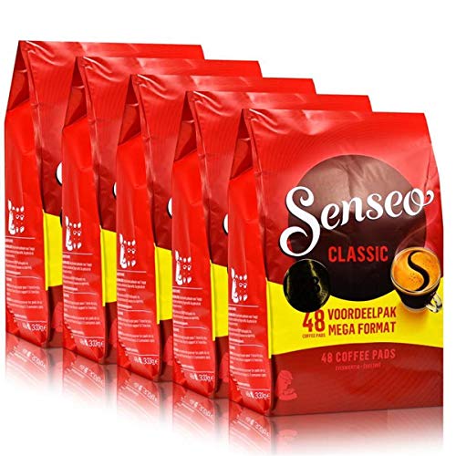 Senseo Kaffeepads Klassisch, 5er Pack, 5 x 48 Pads von Senseo