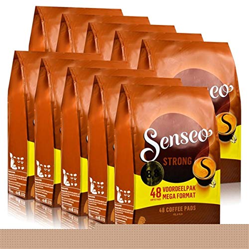 SENSEO Pads Strong Senseopads 480 Getränke Kaffeepads XXL Pack + 2x 48 gratis! von Senseo